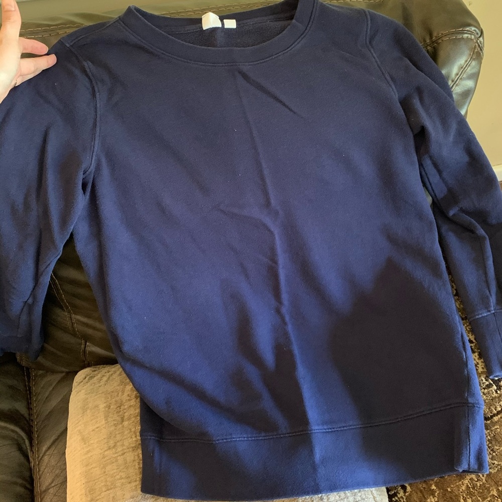 Gap Maternity crew neck sweatshirt